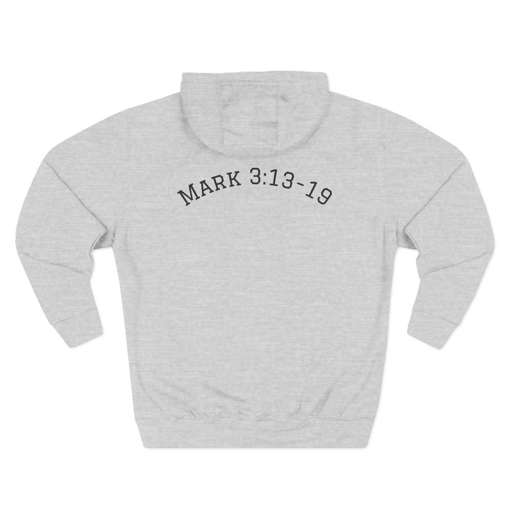DISCIPLE HOODIE Three-Panel Fleece Hoodie