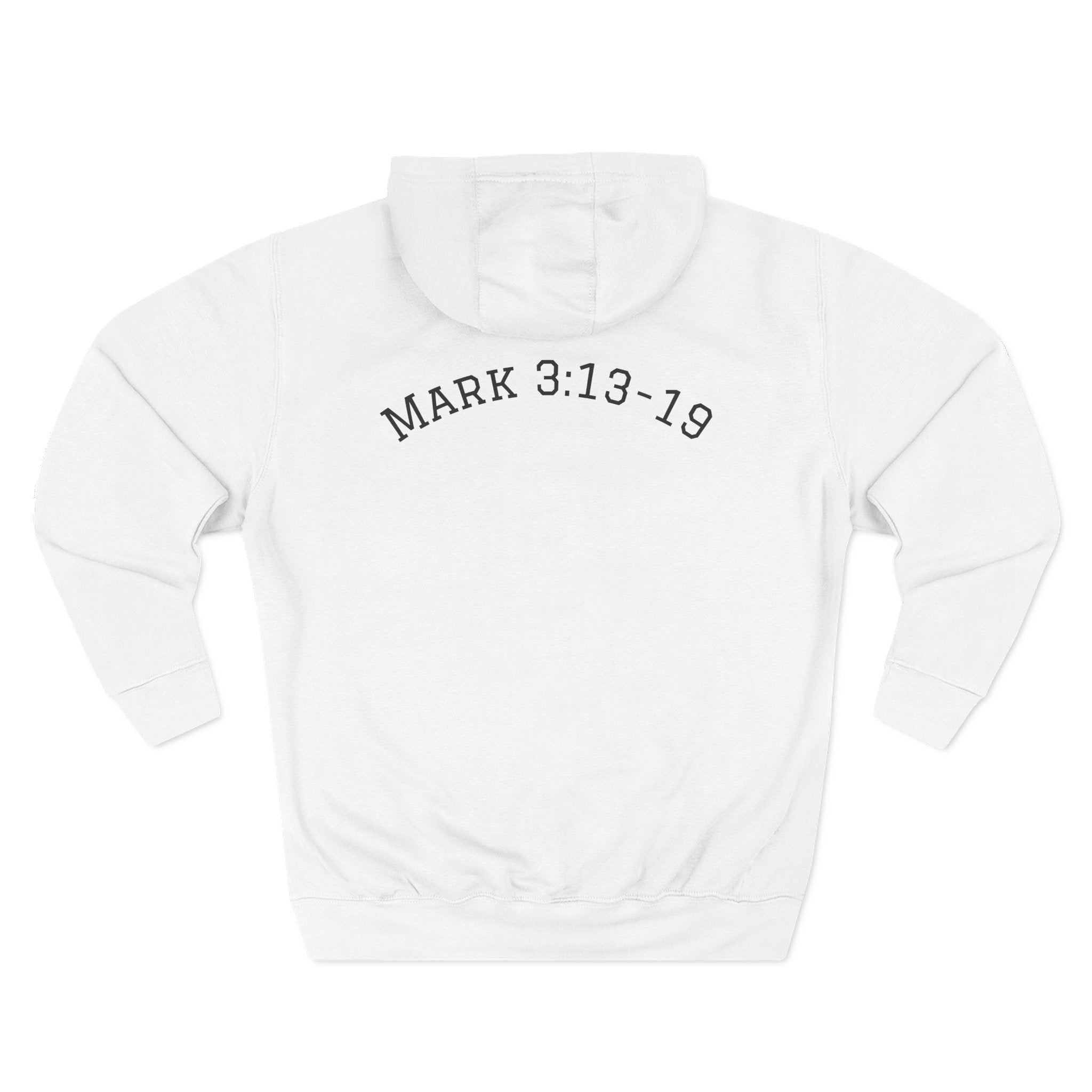 DISCIPLE HOODIE Three-Panel Fleece Hoodie