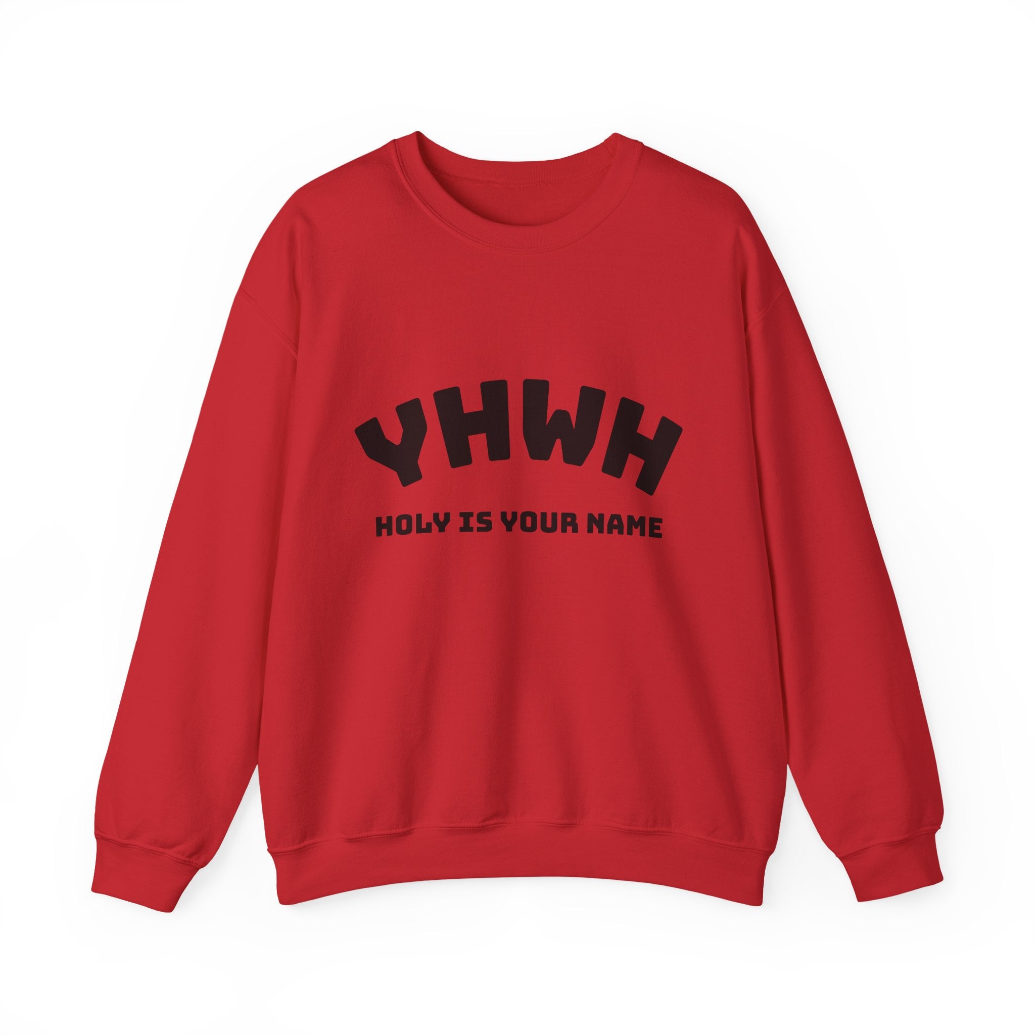 YHWH HOLY IS YOUR NAME Unisex Heavy Blend™ Crewneck Sweatshirt