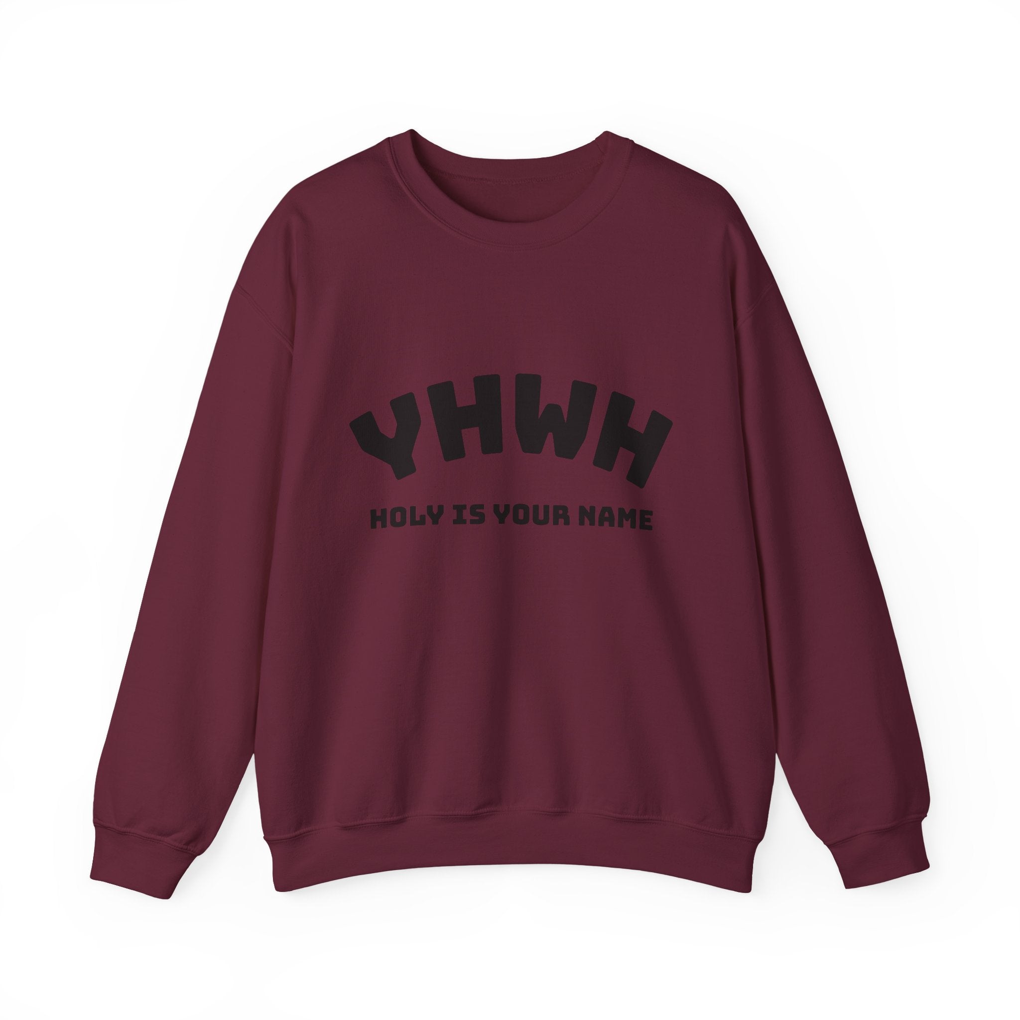 YHWH HOLY IS YOUR NAME Unisex Heavy Blend™ Crewneck Sweatshirt