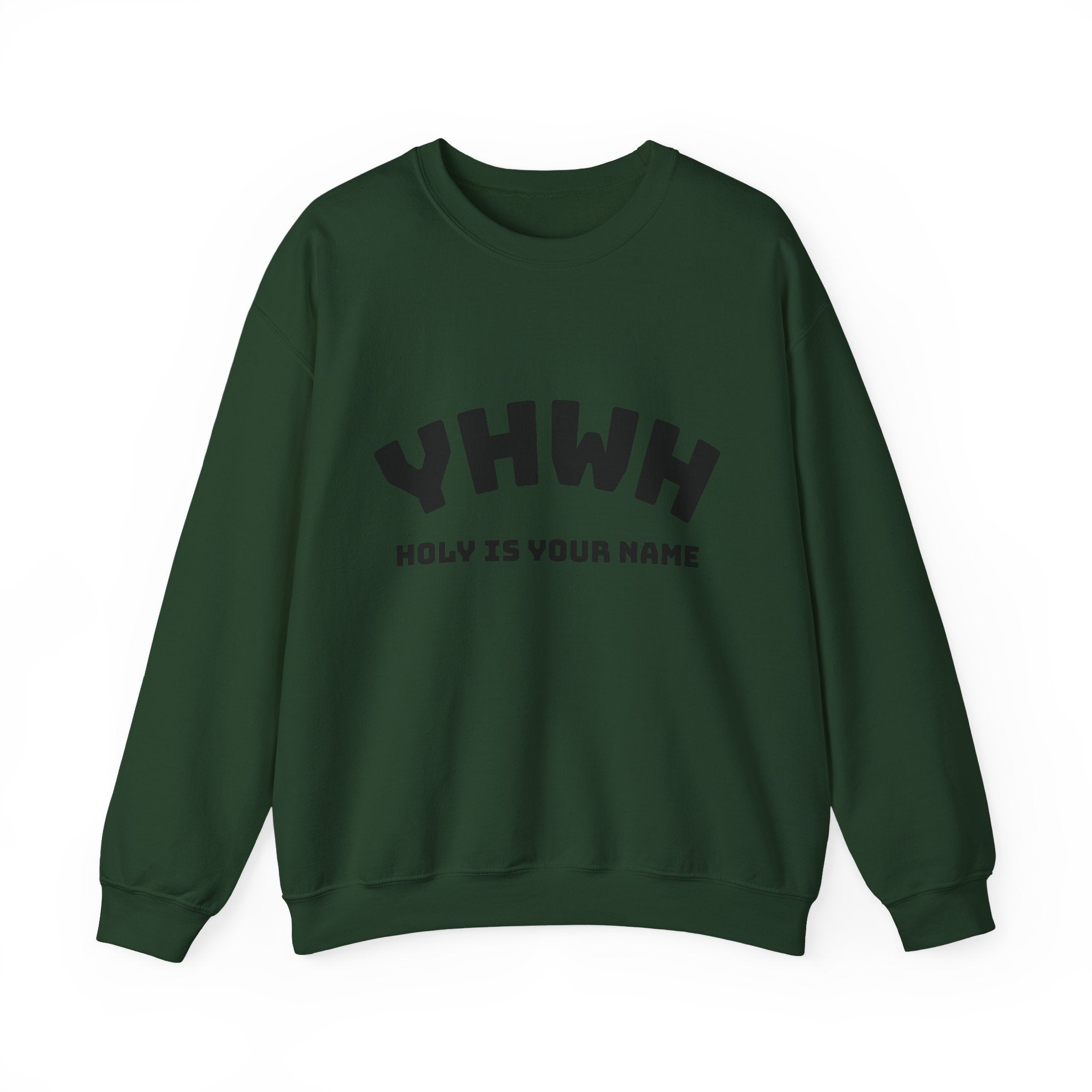 YHWH HOLY IS YOUR NAME Unisex Heavy Blend™ Crewneck Sweatshirt