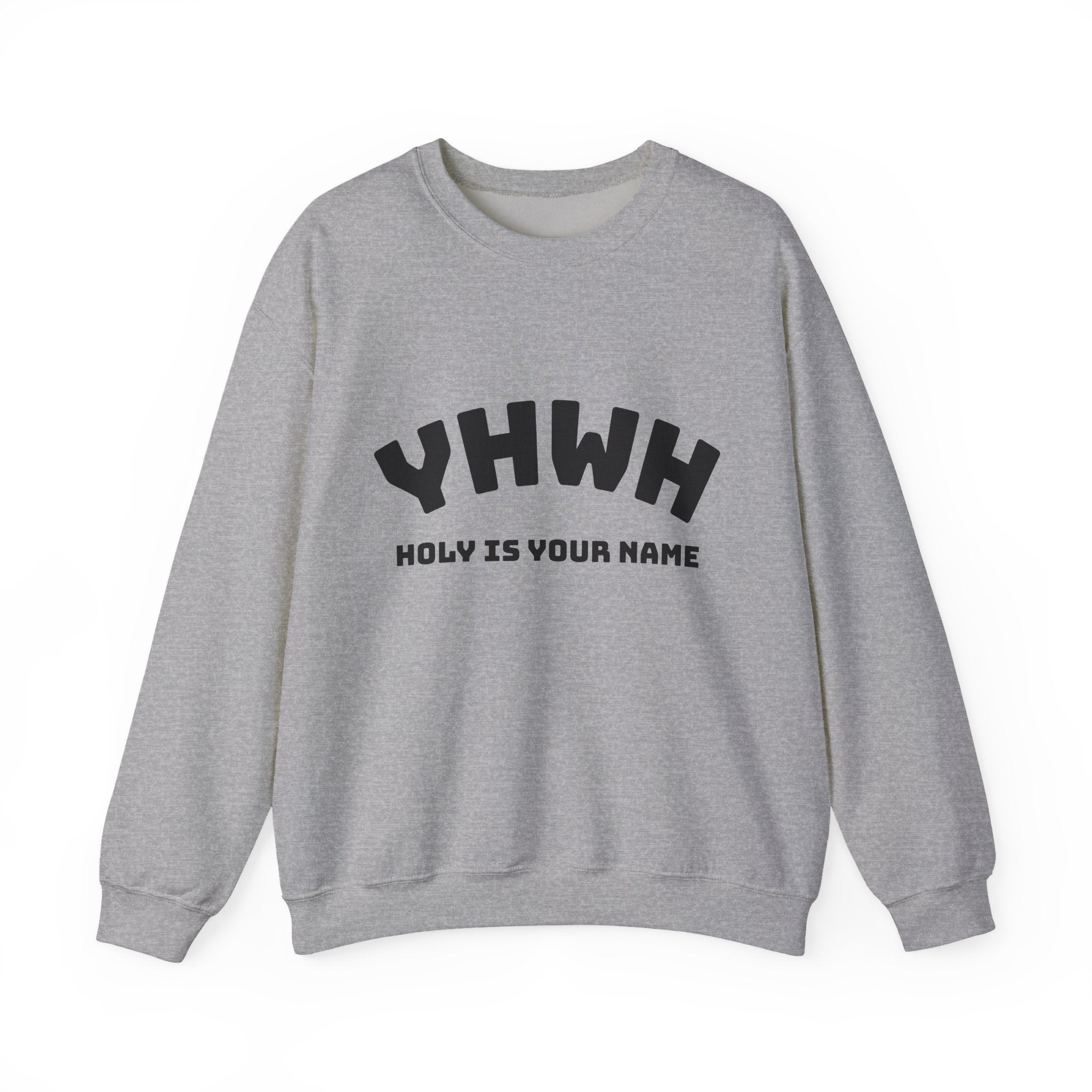 YHWH HOLY IS YOUR NAME Unisex Heavy Blend™ Crewneck Sweatshirt