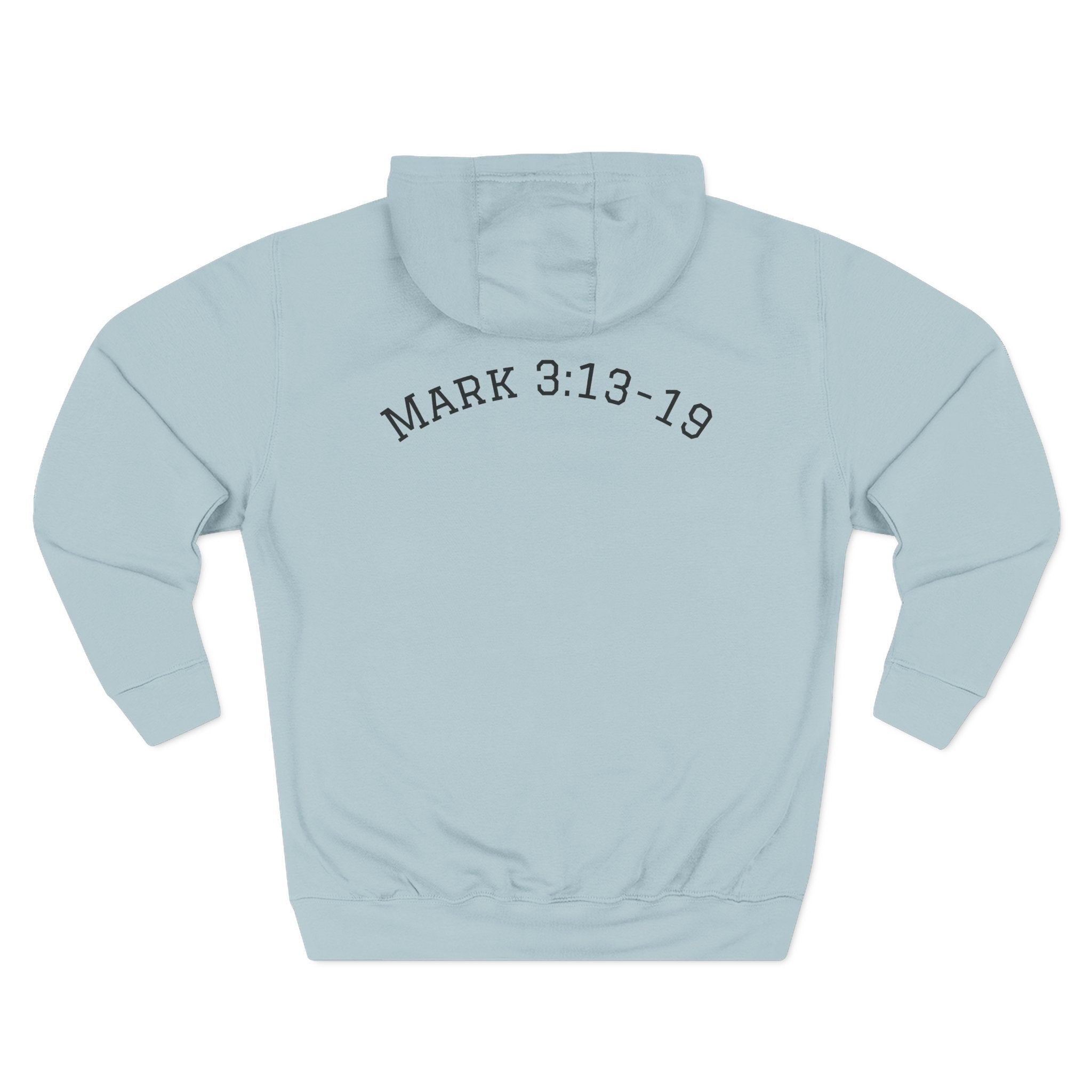 DISCIPLE HOODIE Three-Panel Fleece Hoodie