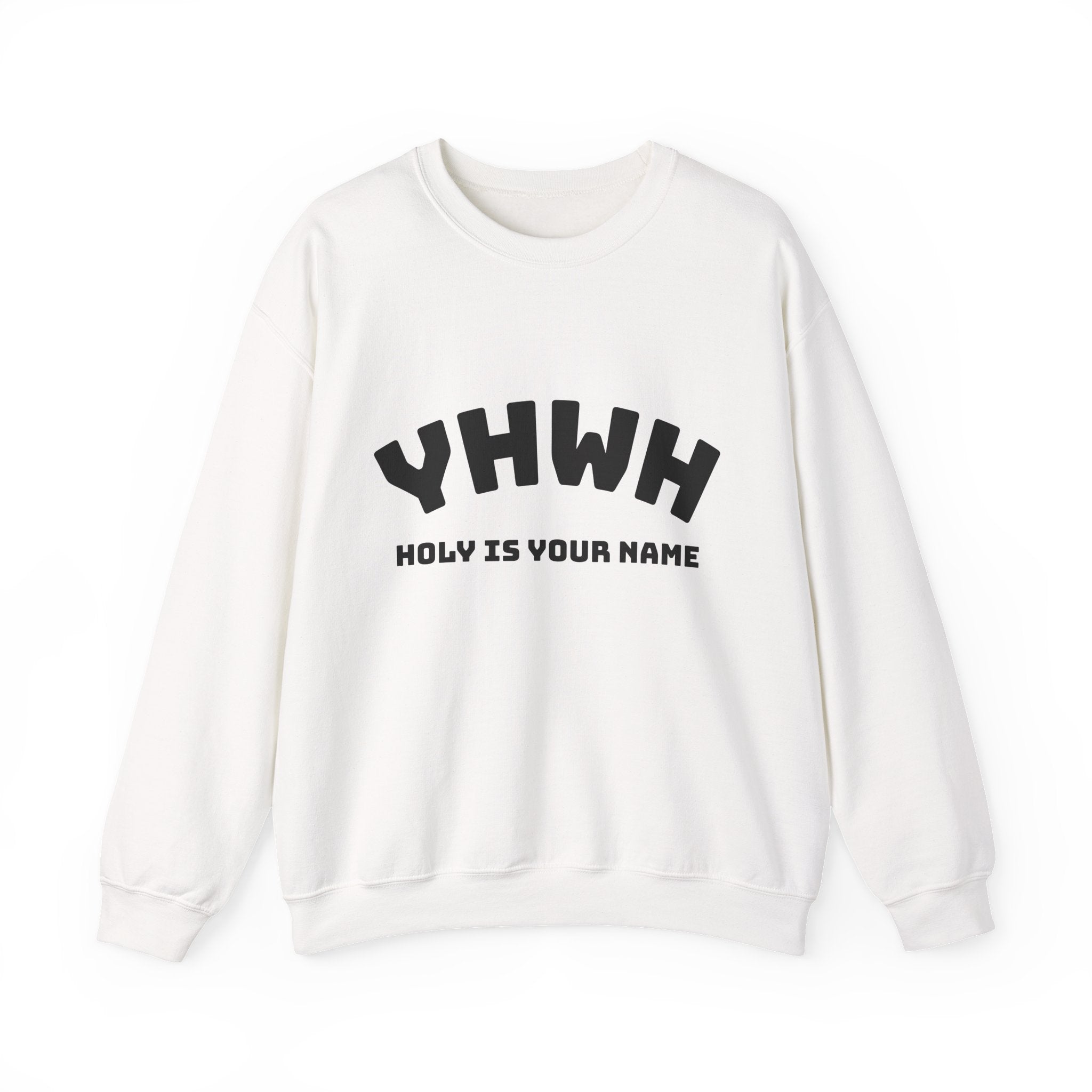 YHWH HOLY IS YOUR NAME Unisex Heavy Blend™ Crewneck Sweatshirt