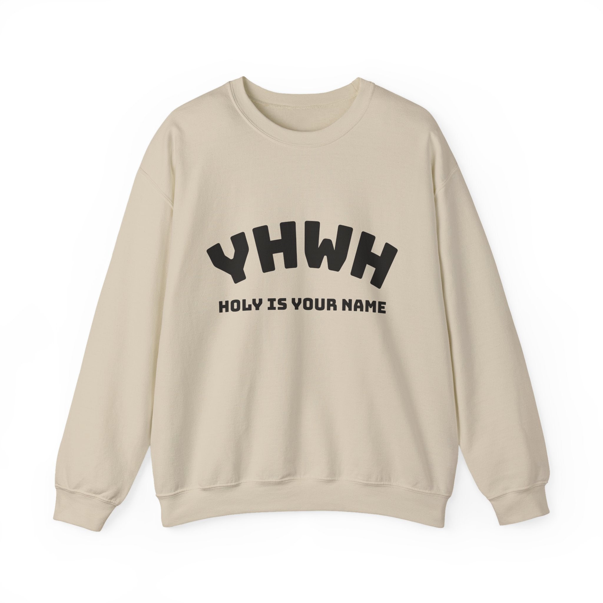 YHWH HOLY IS YOUR NAME Unisex Heavy Blend™ Crewneck Sweatshirt