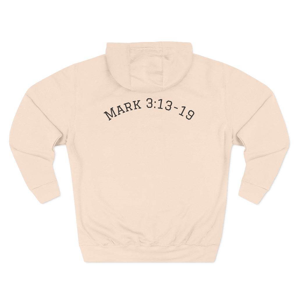 DISCIPLE HOODIE Three-Panel Fleece Hoodie