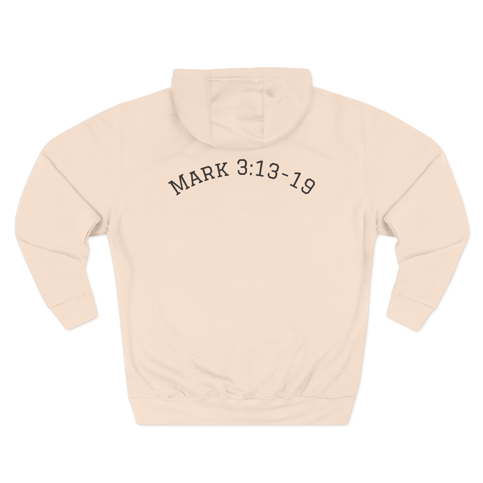 DISCIPLE HOODIE Three-Panel Fleece Hoodie